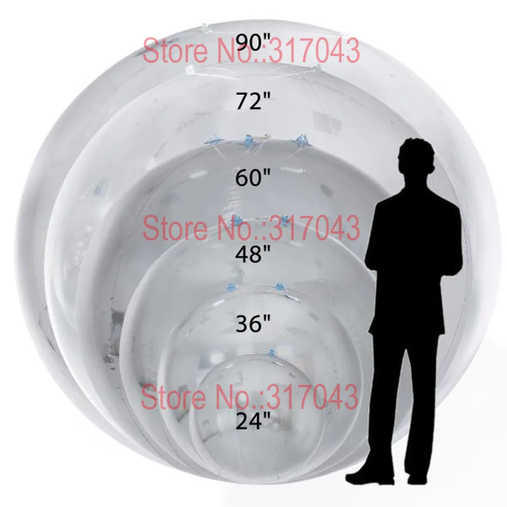 Description Picture 4 of itemPVC Inflatable Mirror Balls - Metallic Spheres for Christmas, Wedding, Outdoor Decor