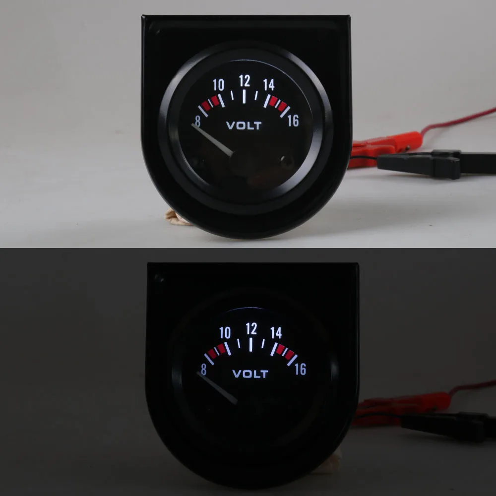 Voltmeter 12v 2" 52mm Voltage Meter Gauge Car Auto Measure