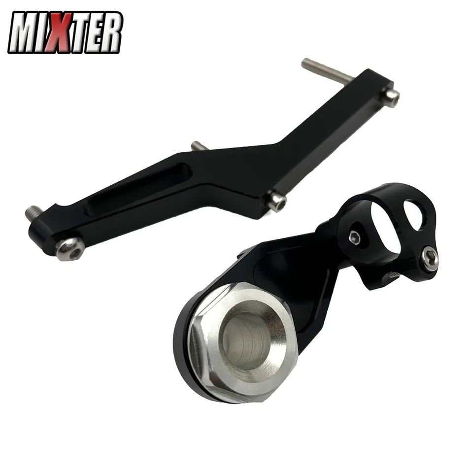 Motorcycle Steering Damper Stabilizer & Bracket Mount Kit For