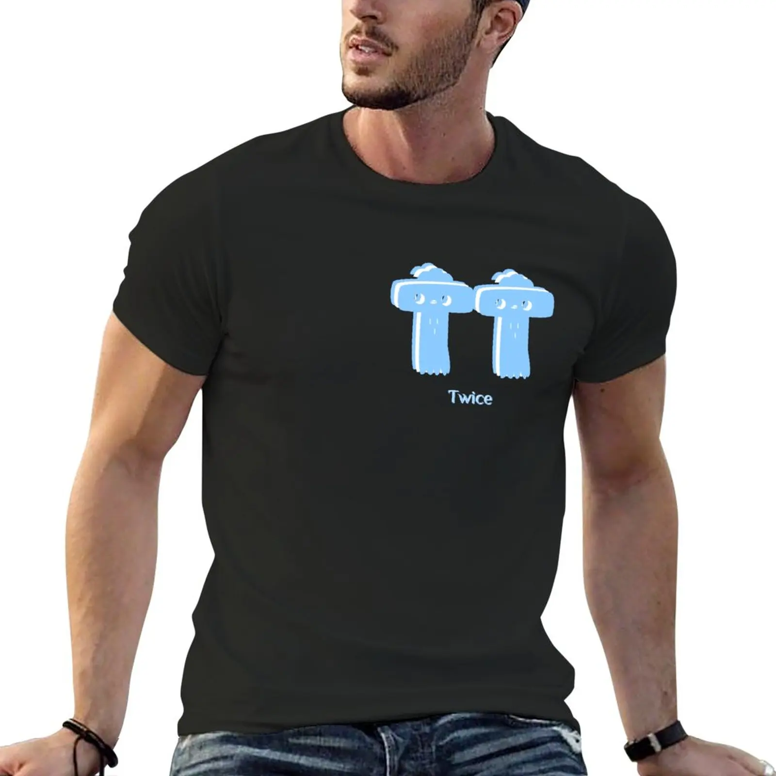 

New TWICE T.T T-Shirt vintage clothes sports fan t-shirts men clothing