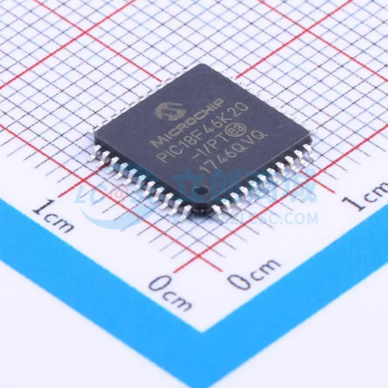 

1 PCS/LOTE PIC18F46K20-I/PT PIC18F46K20T-I/PT PIC18F46K20 TQFP-44 100% New and Original IC chip integrated circuit
