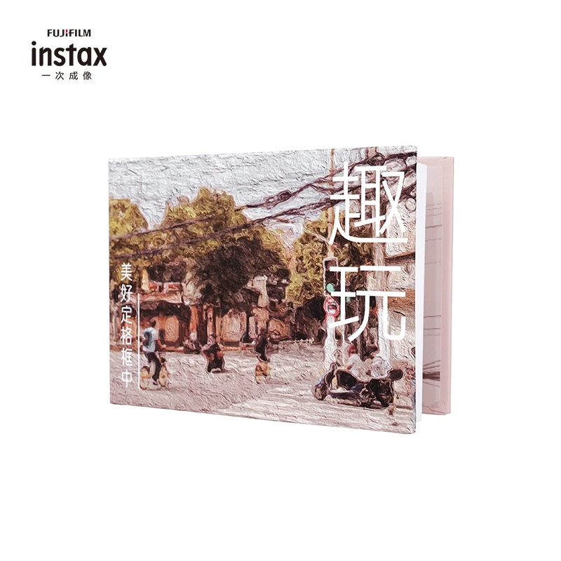 5-Inch Photo Albums 28 Pocketes For Fujifilm Instax Wide 400/300/200/100 Plastic Sealed Insertion Wide Album