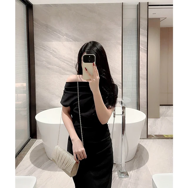 Women Lady Female Silver Evening Dinner Clutch Shiny Elegant Bag Shoulder Bag Handbag Glitter Purse Party Wedding Handheld Bag 3