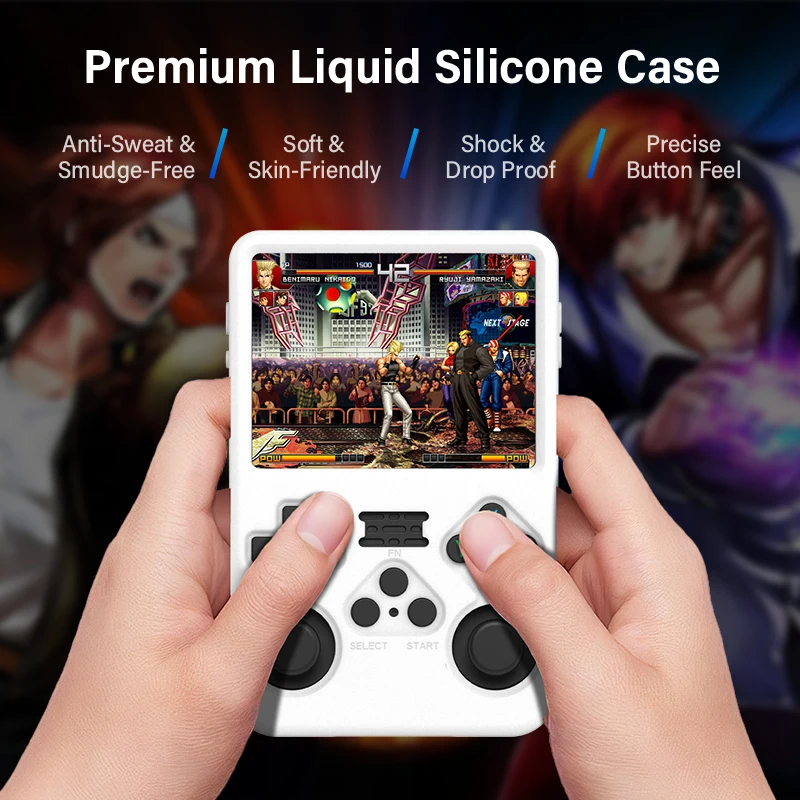 Enhanced Gaming Console Accessories: Portable Storage Bag with Silicone Protective Case and Screen Shield Kit