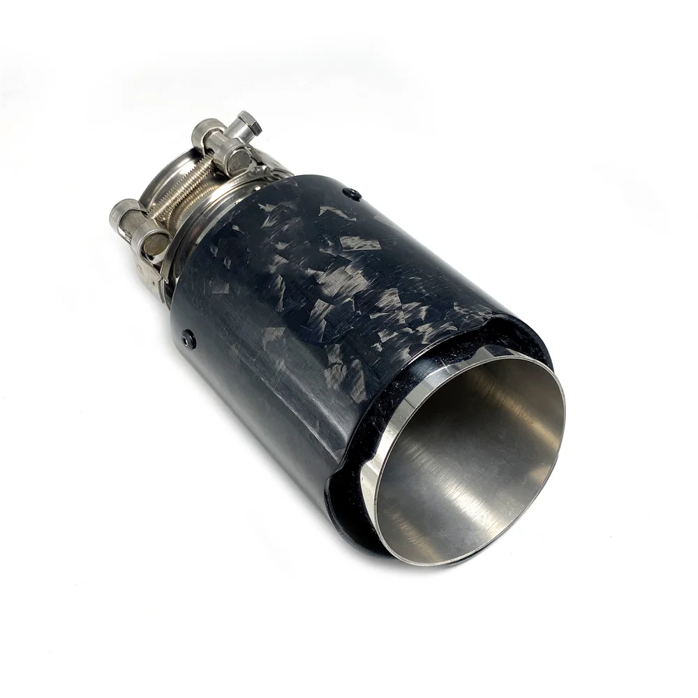 1Pcs 63mm 101mm ź  + η ƿ  ڵ remus   tailtip   bmw  ٰ  ڵ Ÿϸ