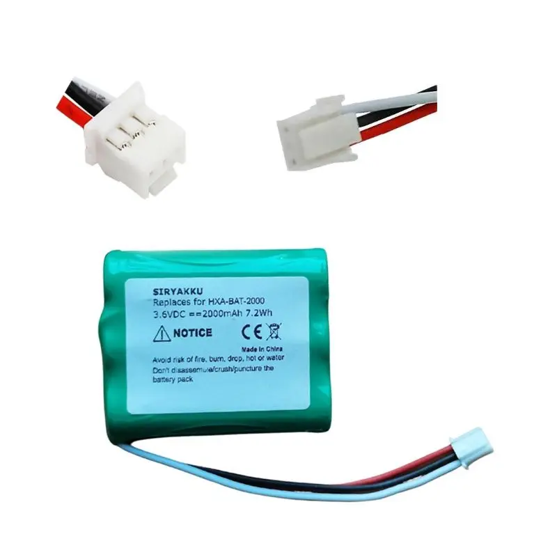 Replacement 2000mAh HXA-BAT-2000 Battery For Omron Hbp-1300, Hbp-1300 Blood Pressure Monitor