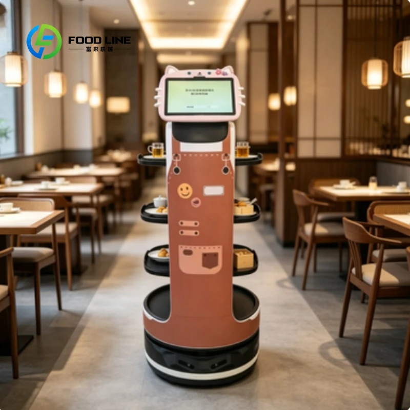 หุ่นยนต์เสิร์ฟอัจฉริยะ ร้านอาหารอัตโนมัติ