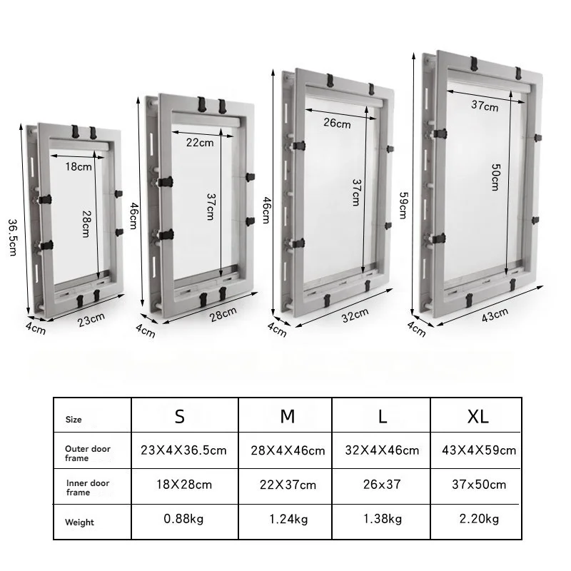 Luxury White Pet Interior Door 6