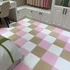10/20PCS 30CM*30CM*1CM  Anti-shock Mat for Babies Puzzle Mat Living Room Bedroom Plush Pad Plush Carpet Baby Padded Baby Carpet 5