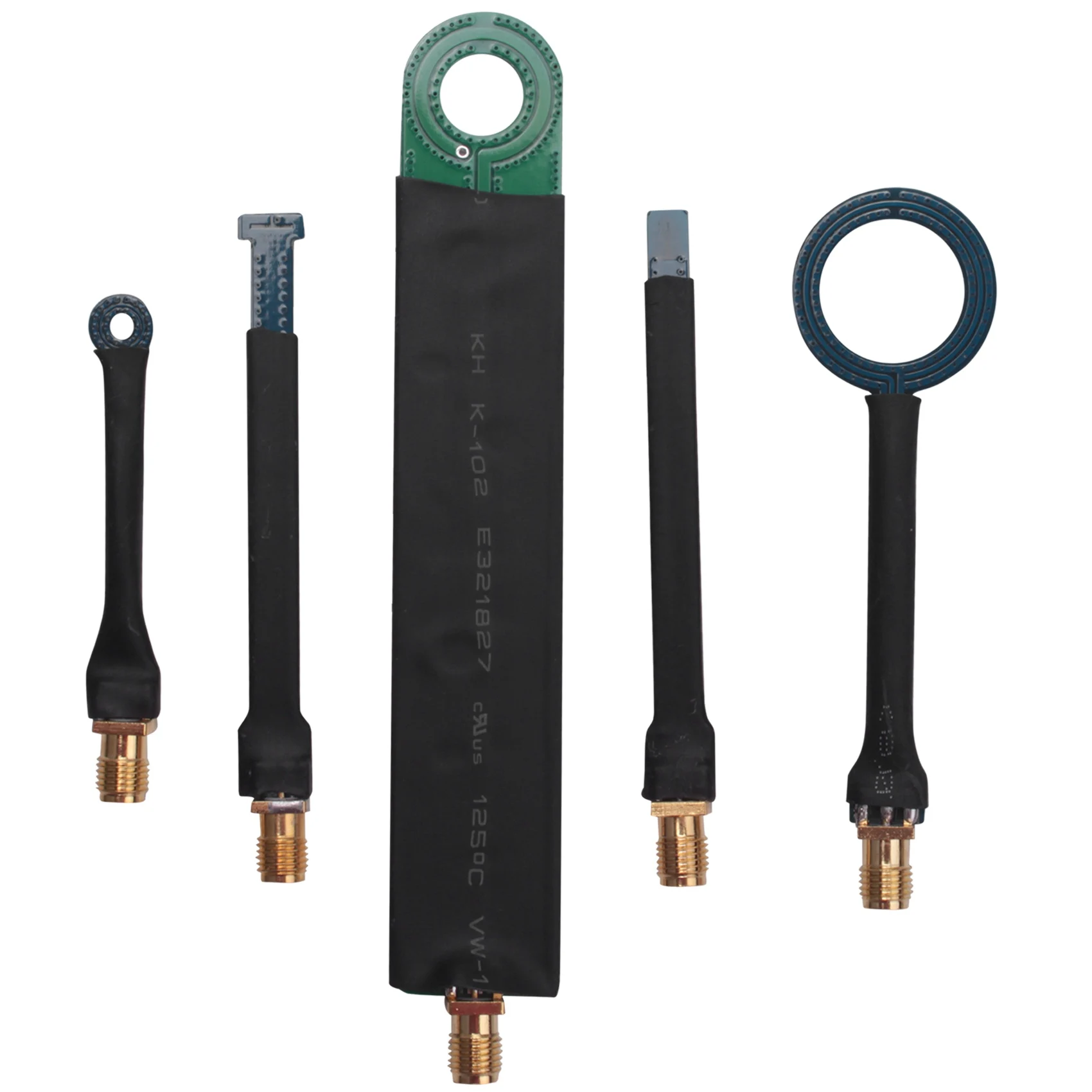 5PCS Magnetic Field Antenna,EMC EMI Near Field Probe Conduction and Radiation Correction Magnetic Probe