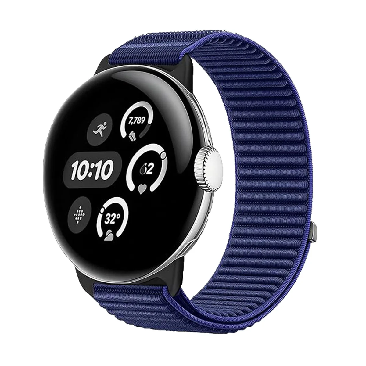 Nylon Sports Bracelet Watchband Replacement - Adjustable Strap, Universal Size