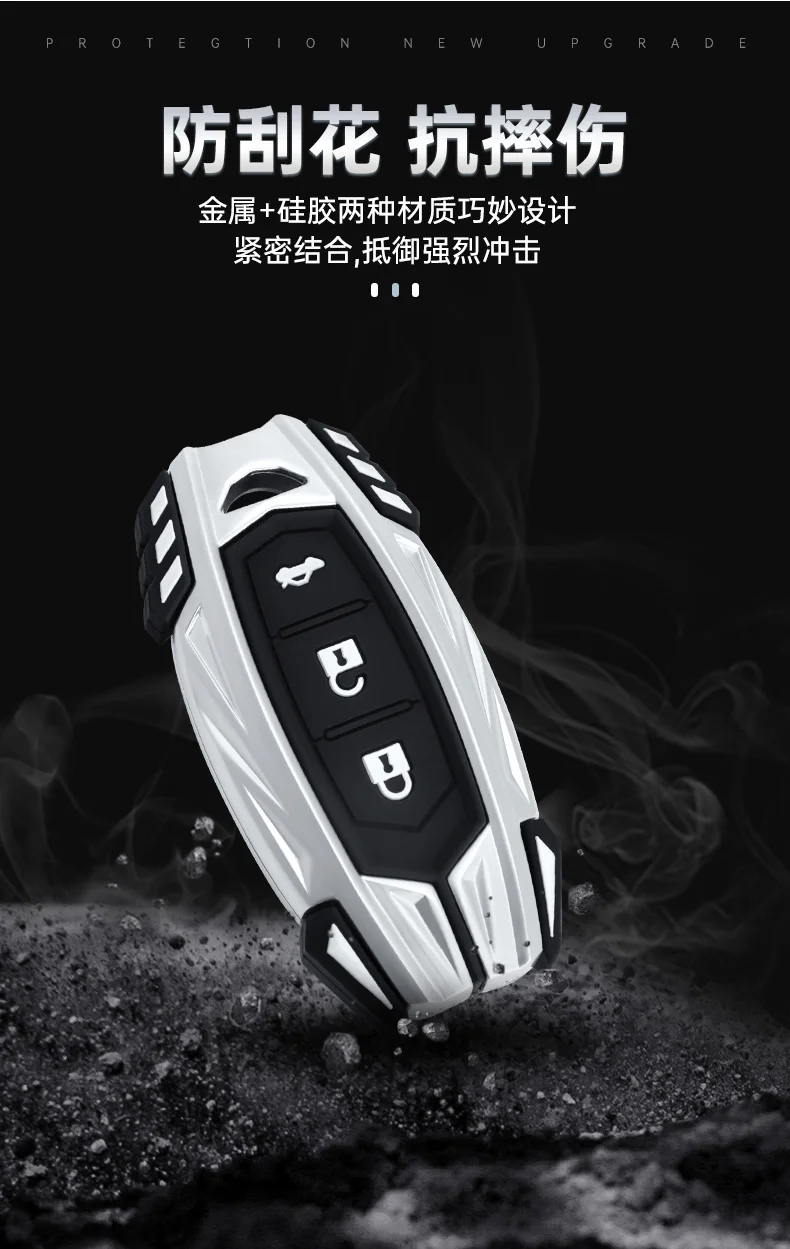 Car Remote Key Case Cover Shell For Nissan Qashqai X-trail T32 T31 Juke J10 J11 Kicks Tiida Pathfinder Note Zinc Alloy - - Racext™️ - - Racext 31