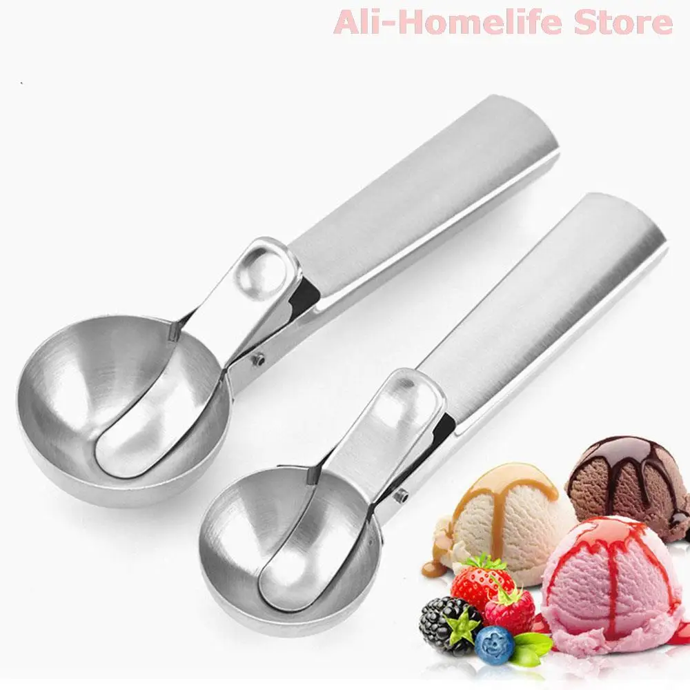 Vintage Metal Ice Cream Scoop Professional Ice Cream Baller 