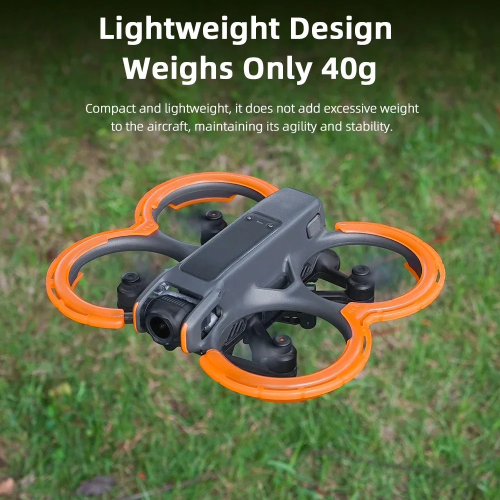 Jeu de trois protège-hélices TPU de couleurs différentes pour drone Amato 2, protection anti-collision facile à installer.
