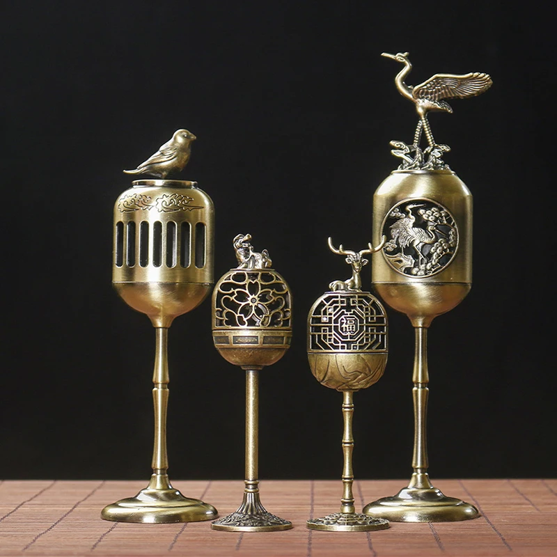 العقعق مصباح جوفاء خشب الصندل العطر مبخرة التدخين...