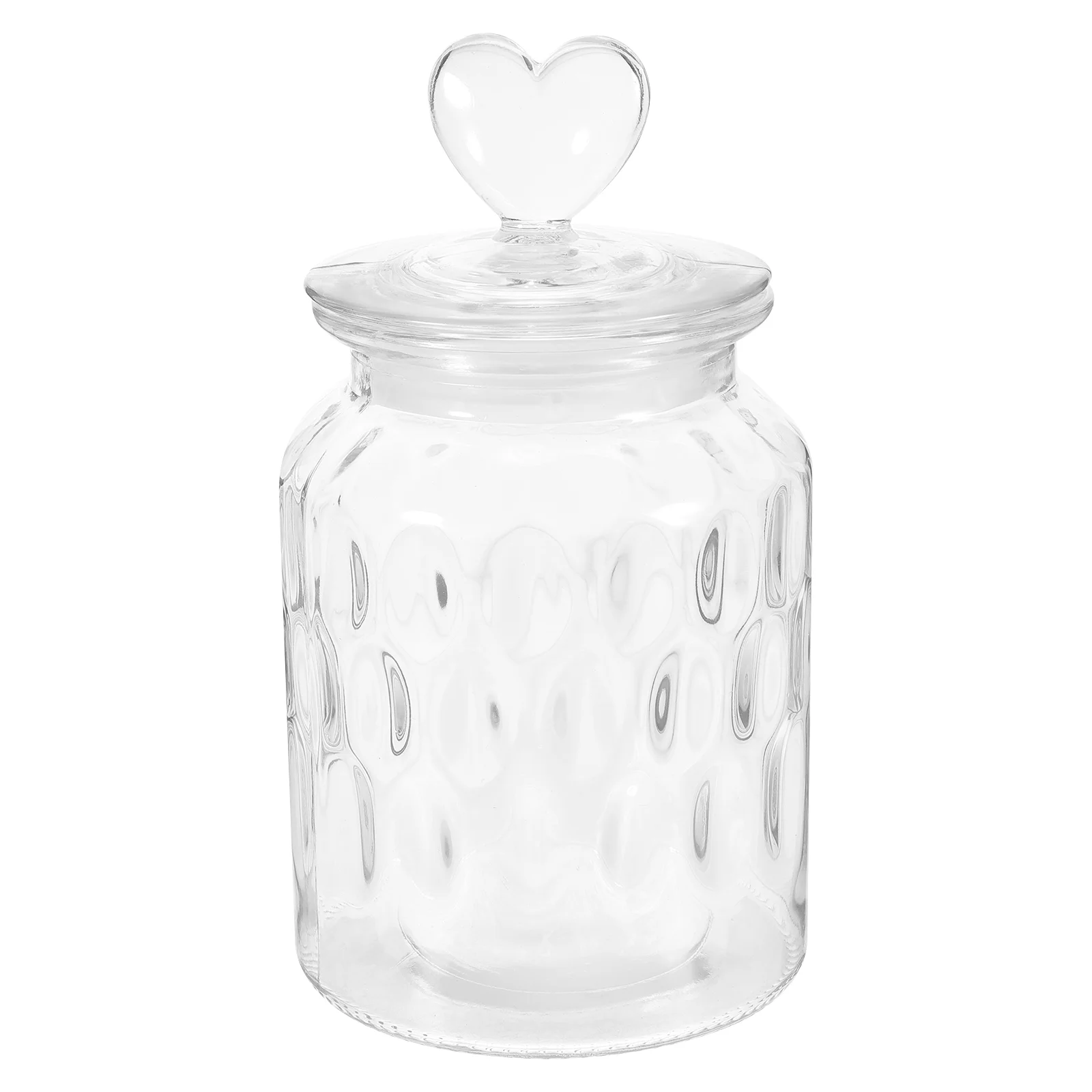 

Glass Jar Sugar Container Food Storage Can Lid Canisters Airtight Lids Tea Coffee Tins Containers