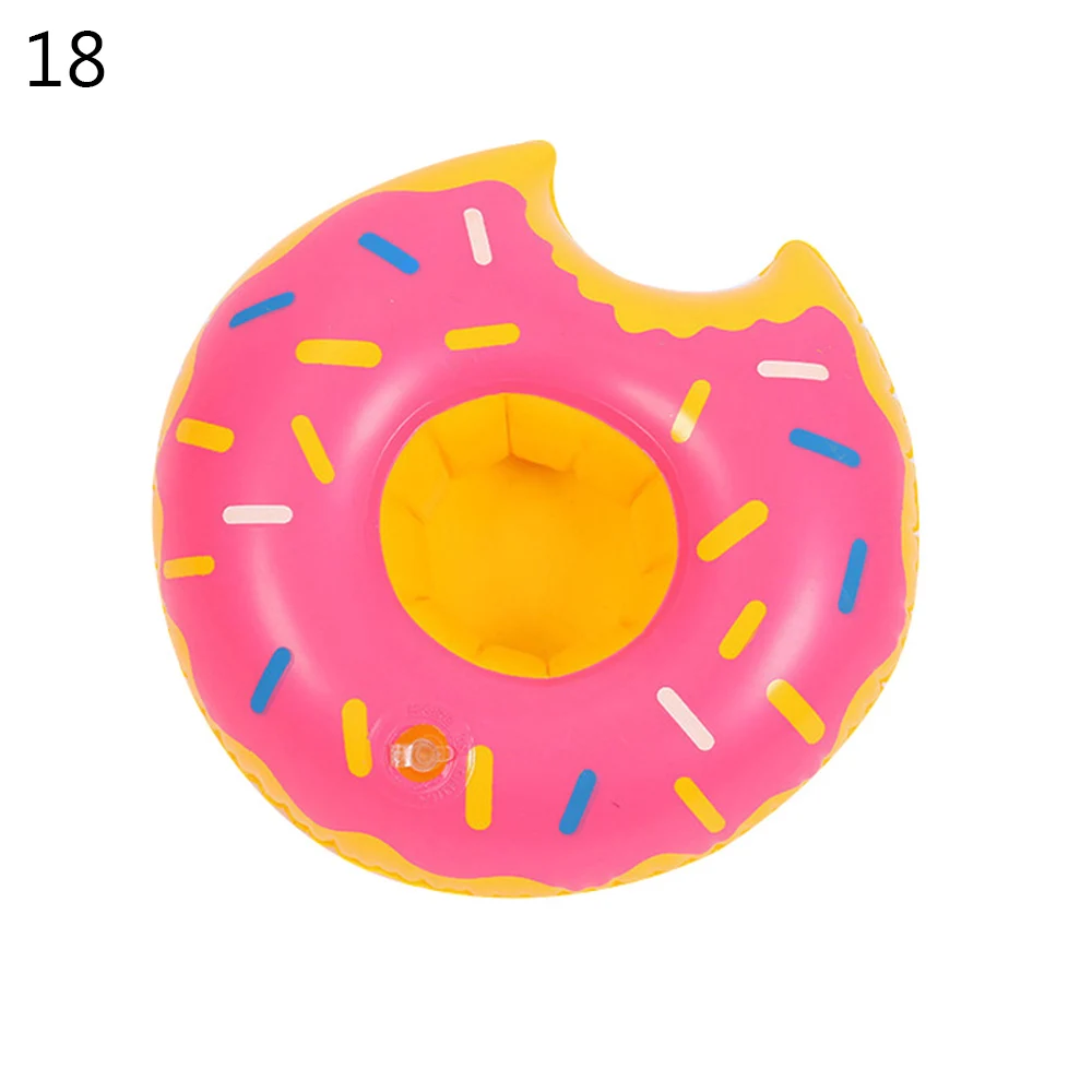 【Hot ticket】 1Pcs Float Toy Pool Floaties Party Decoration Inflatable Cup Coasters Swimming Pool Float Inflatable Drink Holders Drink Floats.