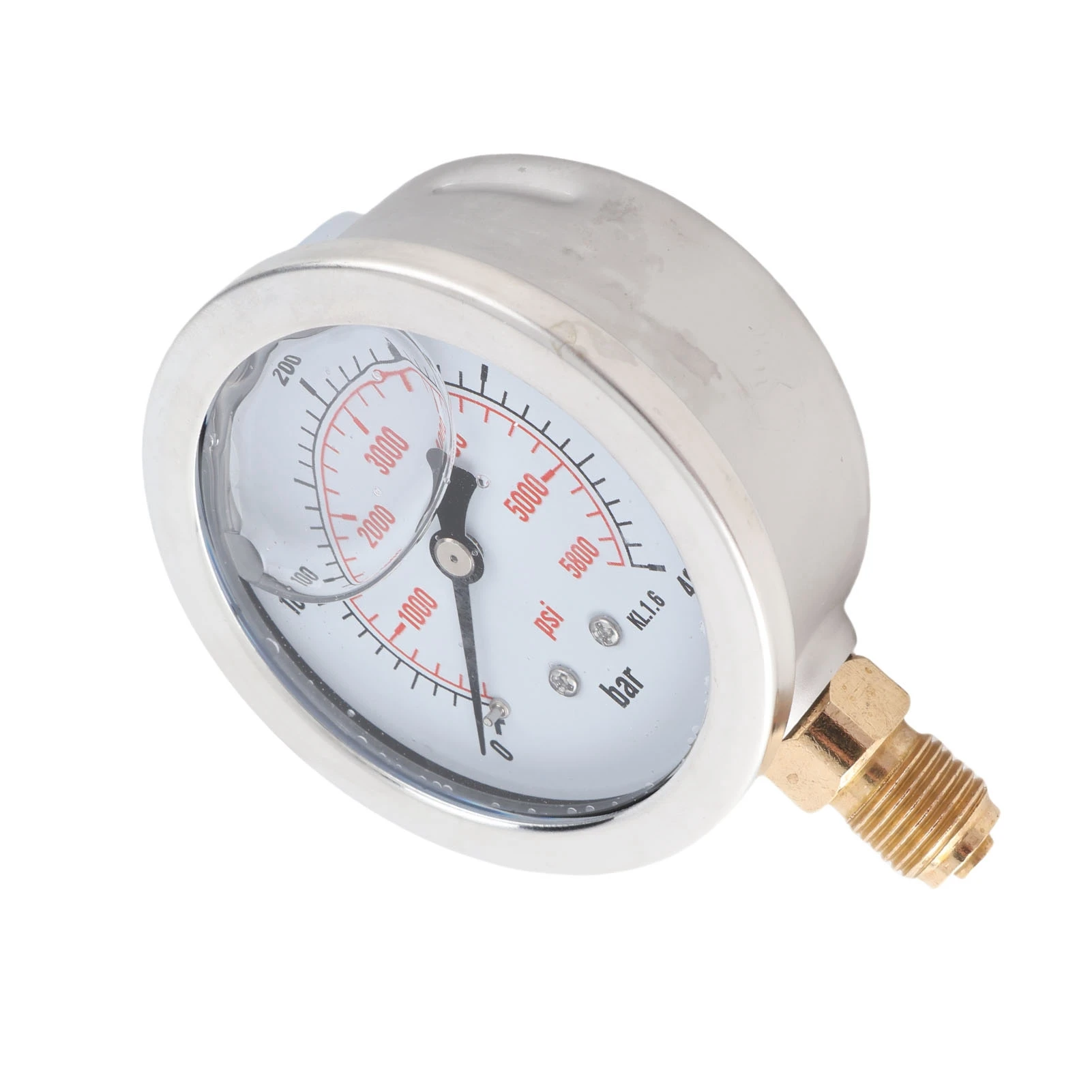0‑400BAR 0‑5800PSI G1/4 68mm  Hydraulic Pressure Gauge Meter Air Pressure Gauge Hydraulic Gauge Hydraulic Pressure Gauge