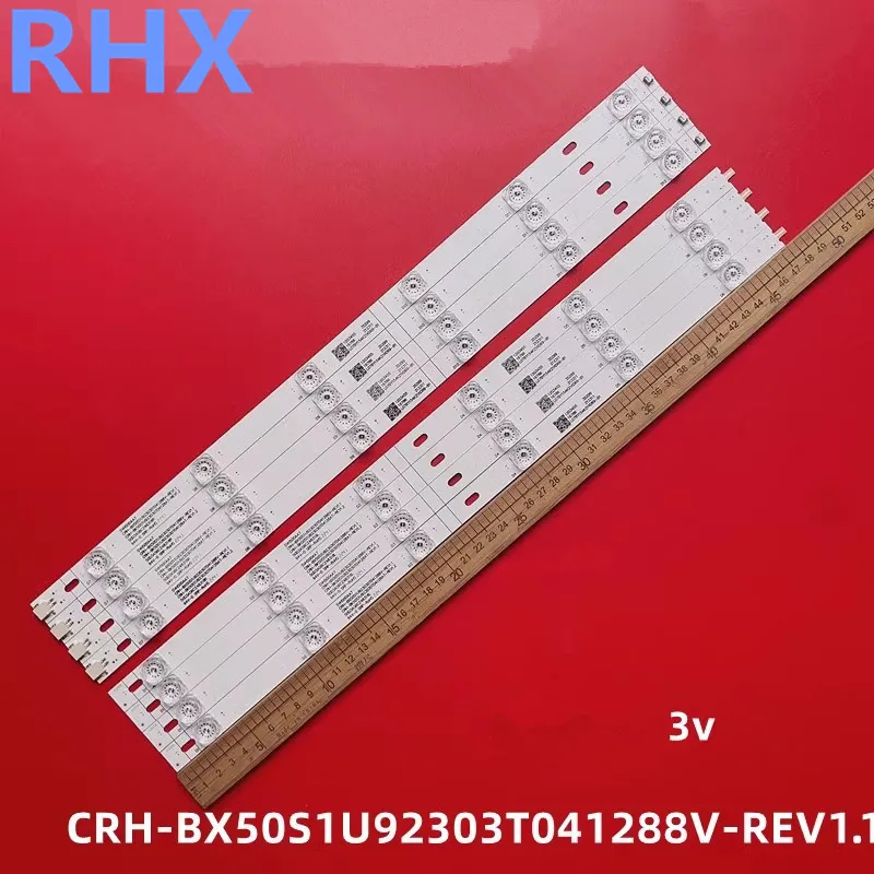 Per Hisense 50 R6E Light Strip Svh500Aa7 Retroilluminazione Crh-Bx50S1U92303T041288V-Rev1.1 12Led 48Cm 100% Nuovo
