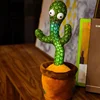Lovely Talking Toy Dancing Cactus Doll Speak Talk Sound Record Repeat Toy Kawaii Cactus Toys Children Kids Education Toy Gift 2