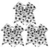 3 Pcs Football Children's Hair Tie Soccer Accessories Ties with Bows Rings for Women Toddler Headband 1