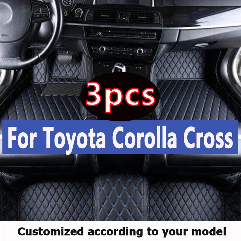 Tappetini Auto Per Toyota Corolla Cross 2022 Custom Auto Foot Pads Automobile Carpet Cover Accessori Interni