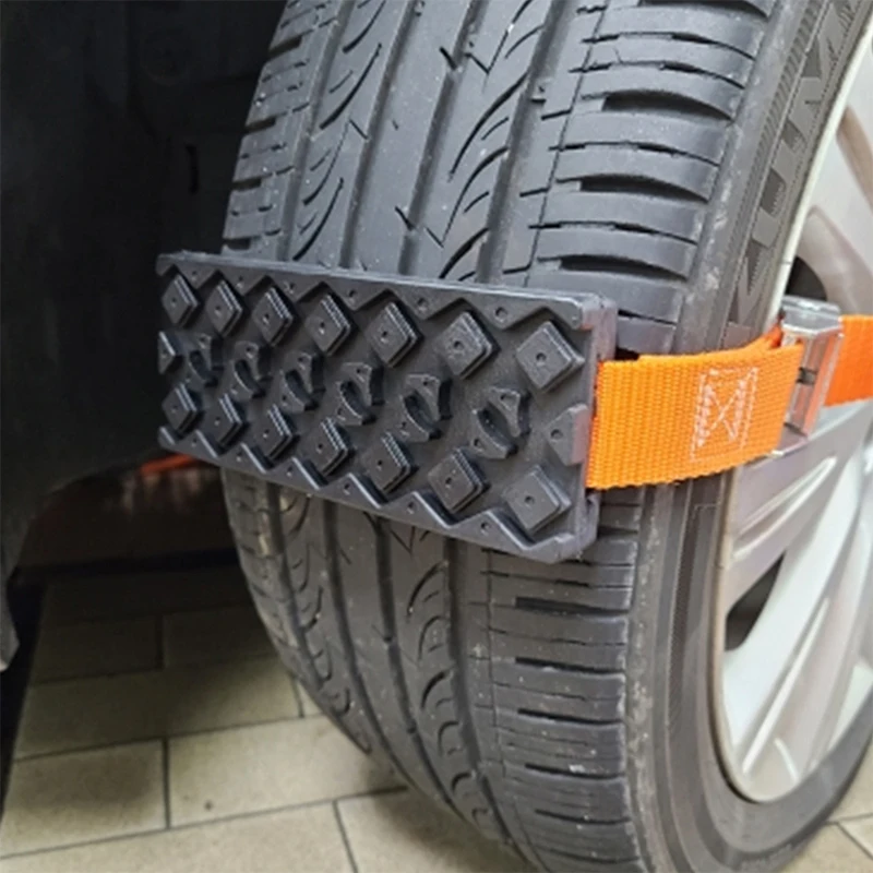 Tire Traction Mats Car Escape Board Slip Resistant Uneven Surface