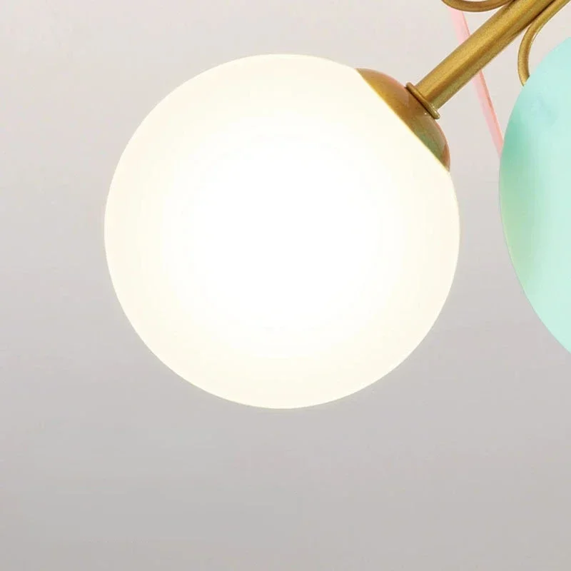 Modern Led Chandelier Scandinavian Style For Children's Room Nursery Bedroom Living Room led chandelier ceiling chandelier
