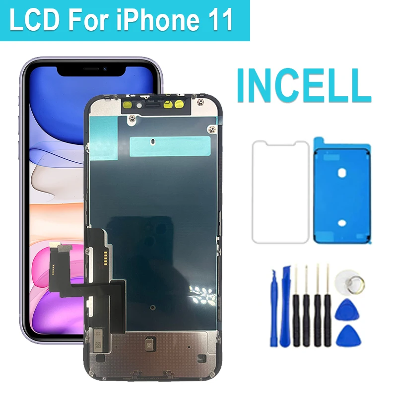 Premium Quality INCELL LCD Touch Screen Digitizer for iPhone 11 - Replacement Display Assembly