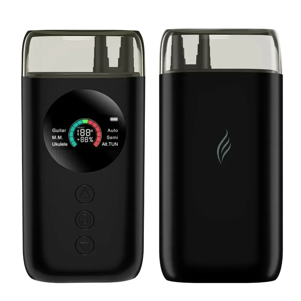Smart Automatic Guitar Tuner LCD Screen Metronome String Winder for Electric Guitars Acoustic Guitars