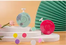 

New Baby Electric Nail Trimmer Kid Nail Polisher Tool Baby Care Kit Manicure Set Easy To Trim Nail Clippers For Newborn