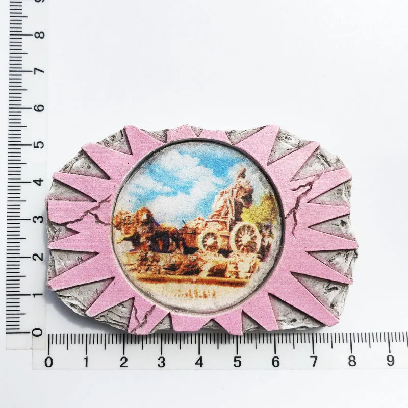 

Madrid Cibeles Fridge Magnet,Creative,Travel,Commemorate,Crafts,3D,Ornaments,Magnetism,Resin Material,Refrigerator Stickers