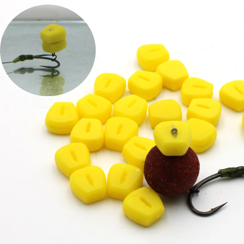 20 pop-up boilies coulants lents pour pêche carpe, stops cheveu et appâts hybrides