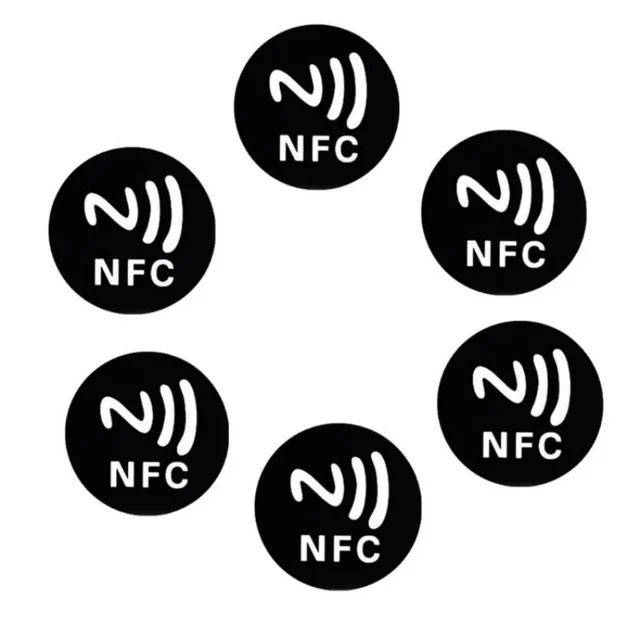 5Pcs ID 125Khz Rewritable EM4305 RFID Keyfobs KeyChain Token Blank Copy Card T5577 Key Fob Badge Anti Metal Round Phone Stickers 1