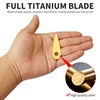 Onnfang Tools Replacement Lawn Mower Blade Stainless Steel Titanium Blades Robotic Mower for Bosch Indego Robot Lawn Mower 3