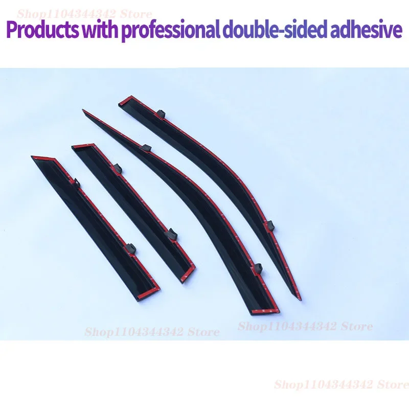 For XPENG G6 Window visors Rainwater prevention; Covering the sunlight; Anti fog; Snow prevention