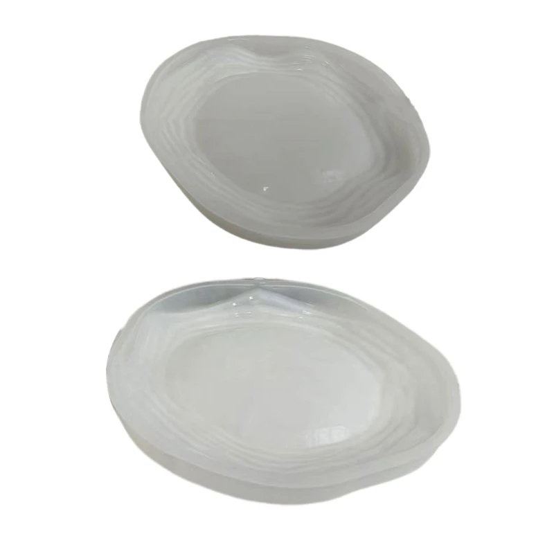 

H7EA нерегулярный лоток, силиконовая форма, сделай сам, эпоксидная смола ручной работы, инструмент для литья, тарелка для формы