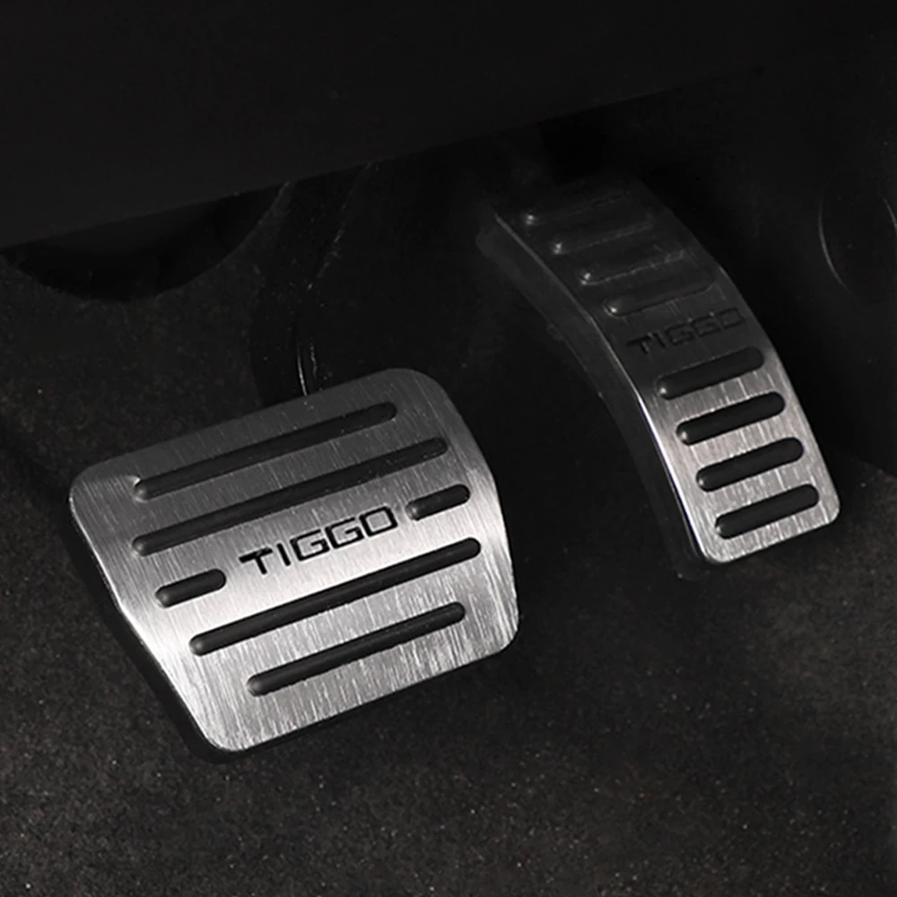For Chery Tiggo 4 Pro 5X 2017- 2019 2020 2021 2022 Car Foot Pedal Fuel Accelerator Brake Cover Non-Slip Pad Accessories |