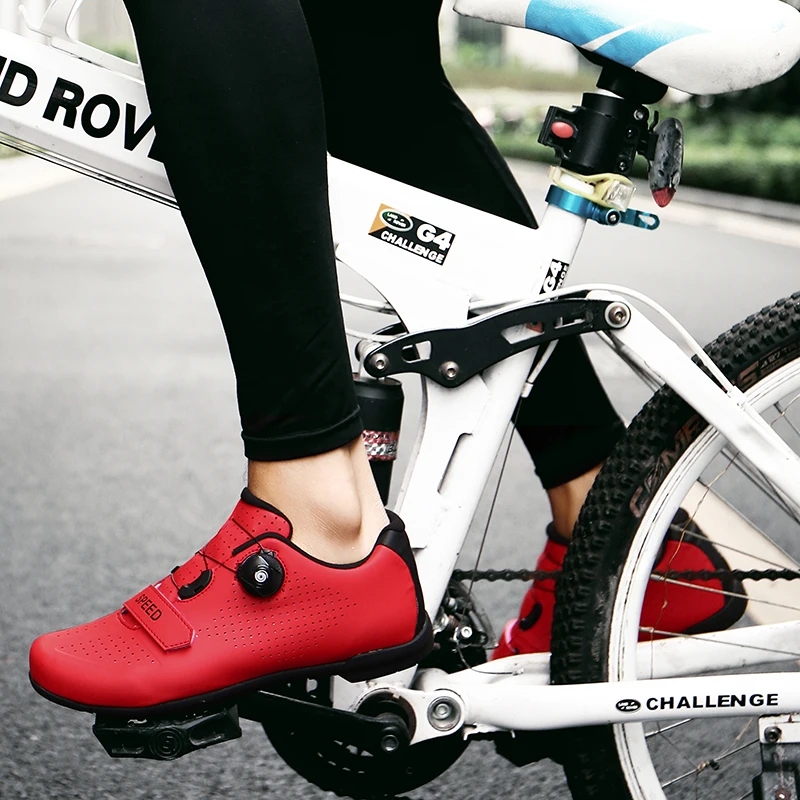 Cycling Shoes MTB Flat Pedal Bicyle Shoes Men Rubber Non-slip Mountain Bike Footwear Racing Cleatless Speed Cycling Sneaker