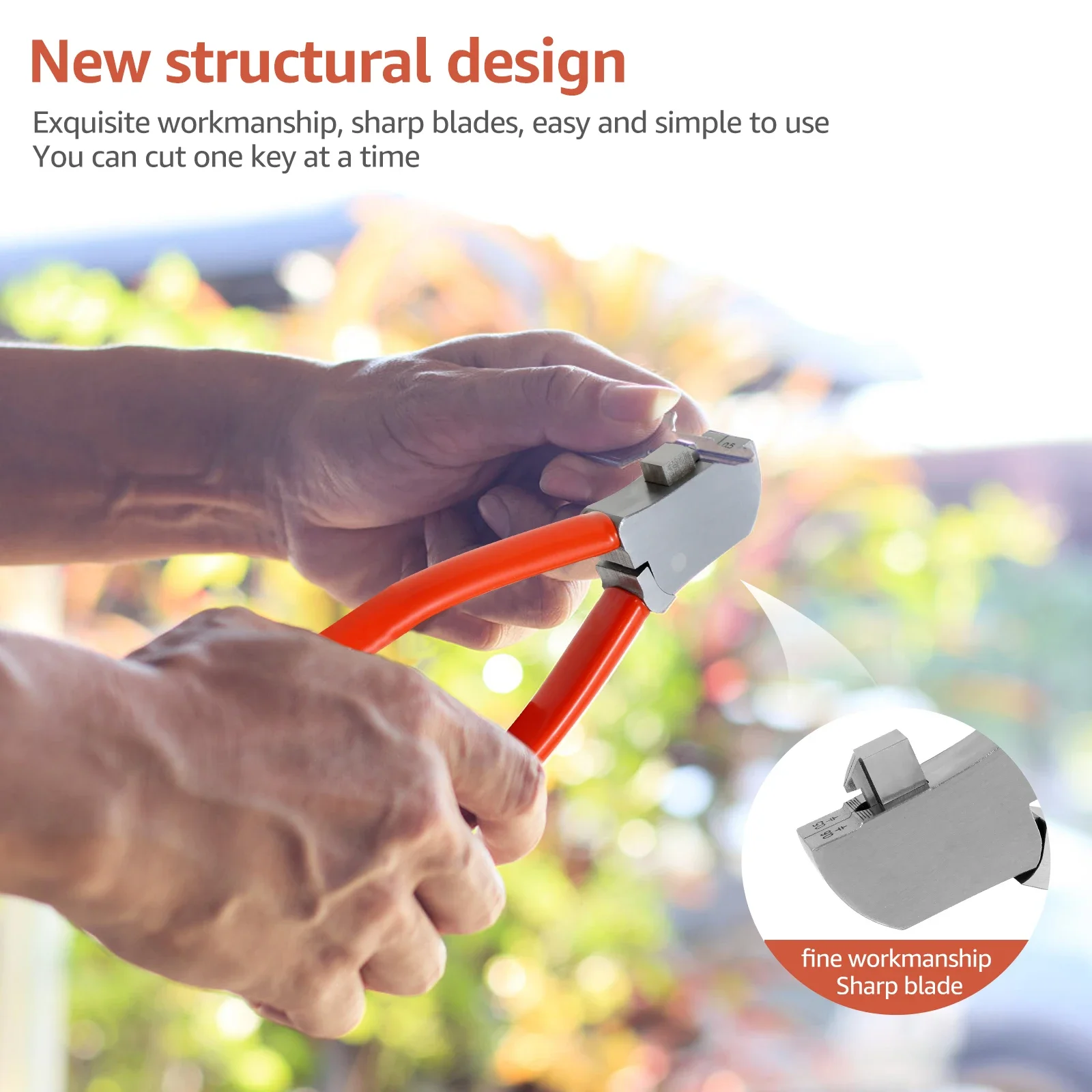 Key Cutter Portable Key Cutter Locksmith Car Key Plier Auto Key Cutting Machine Alloy Steel Door Key Cutters Locksmith Tools