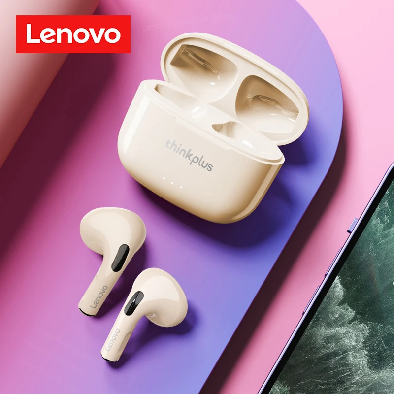 Lenovo Lp40 Plus Auricolari Bluetooth Cuffie Wireless Cuffie Con Riduzione Del Rumore Cuffie Da Gioco Stereo Auricolari Sportivi Con Microfono