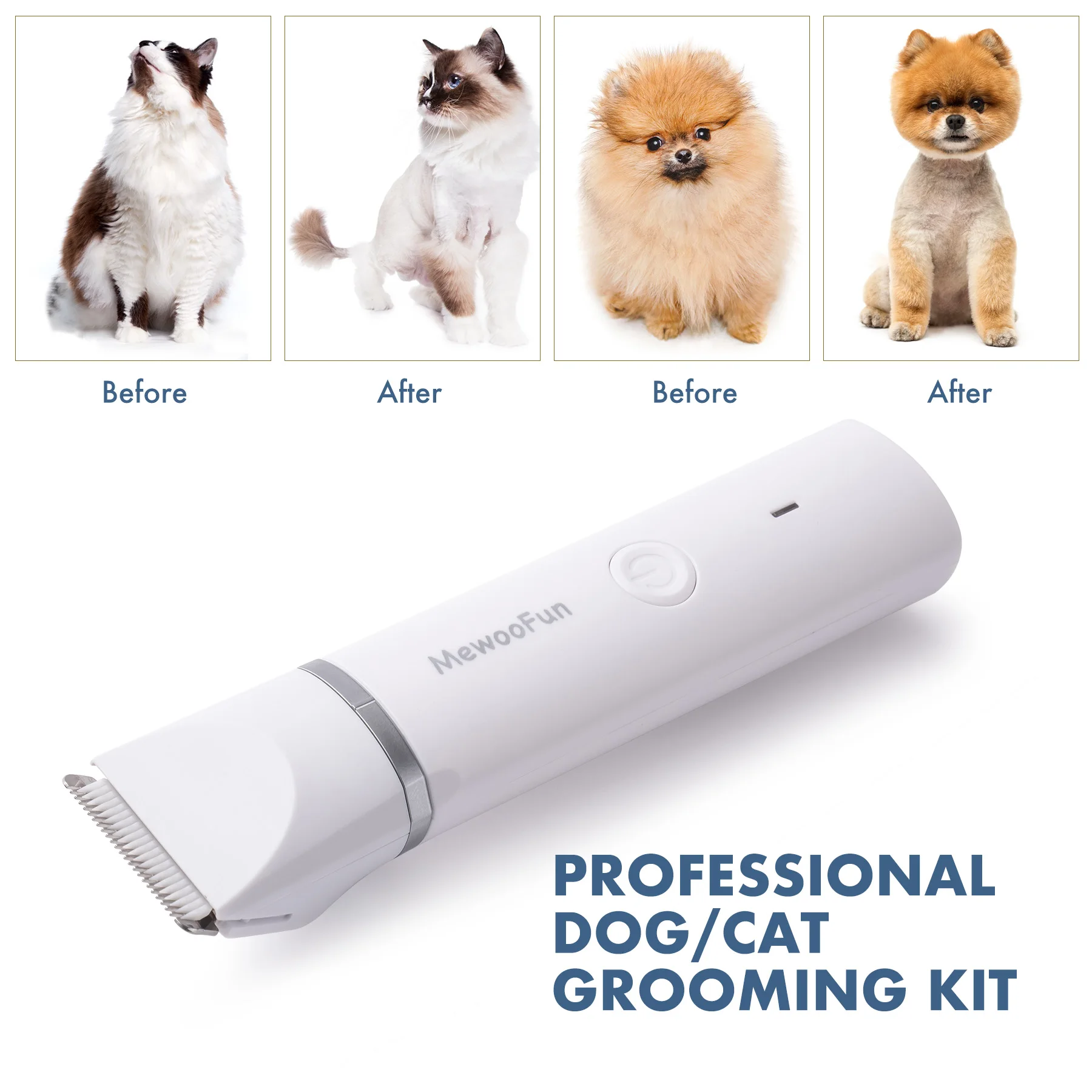 Professional 4 in 1 Pet Electric Hair Trimmer 4