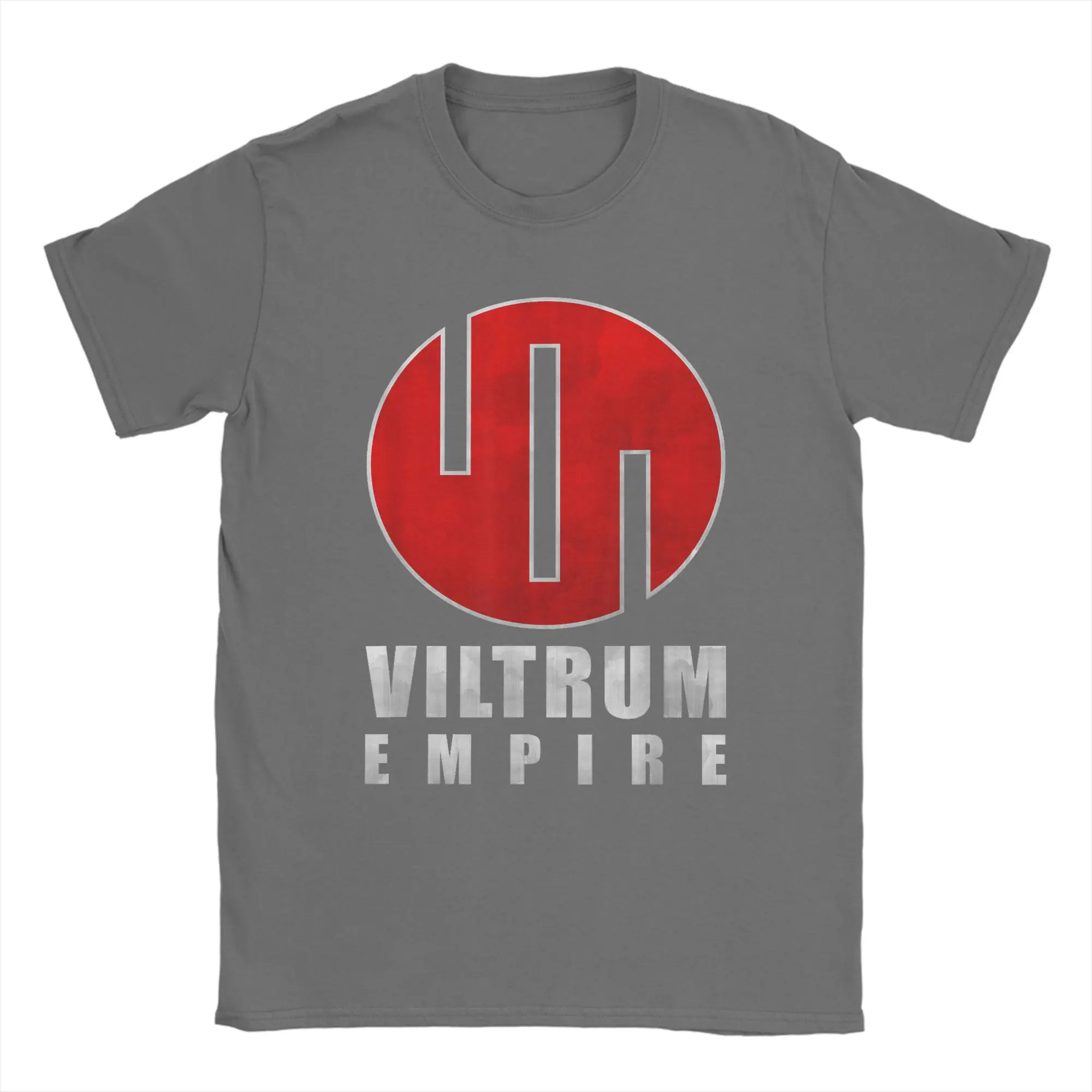 Invincible Viltrum Empire Vintage Logo Men's Cotton Crew Neck T-Shirt