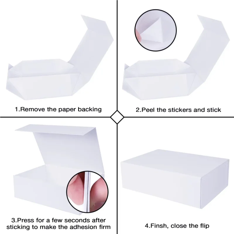 Magnetic Large Gift Box with Lid 33x25x12cm Luxury Collapsible Cardboard Packaging Box ... - SKU MGBL1602 - UGI Packaging