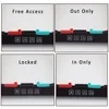 4 Way Lockable Dog & Cat Door,Pet Gate Allows Free Access in Both Directions,Flap Pet Gate Door,Cat door, Pet Safety Supplies 5