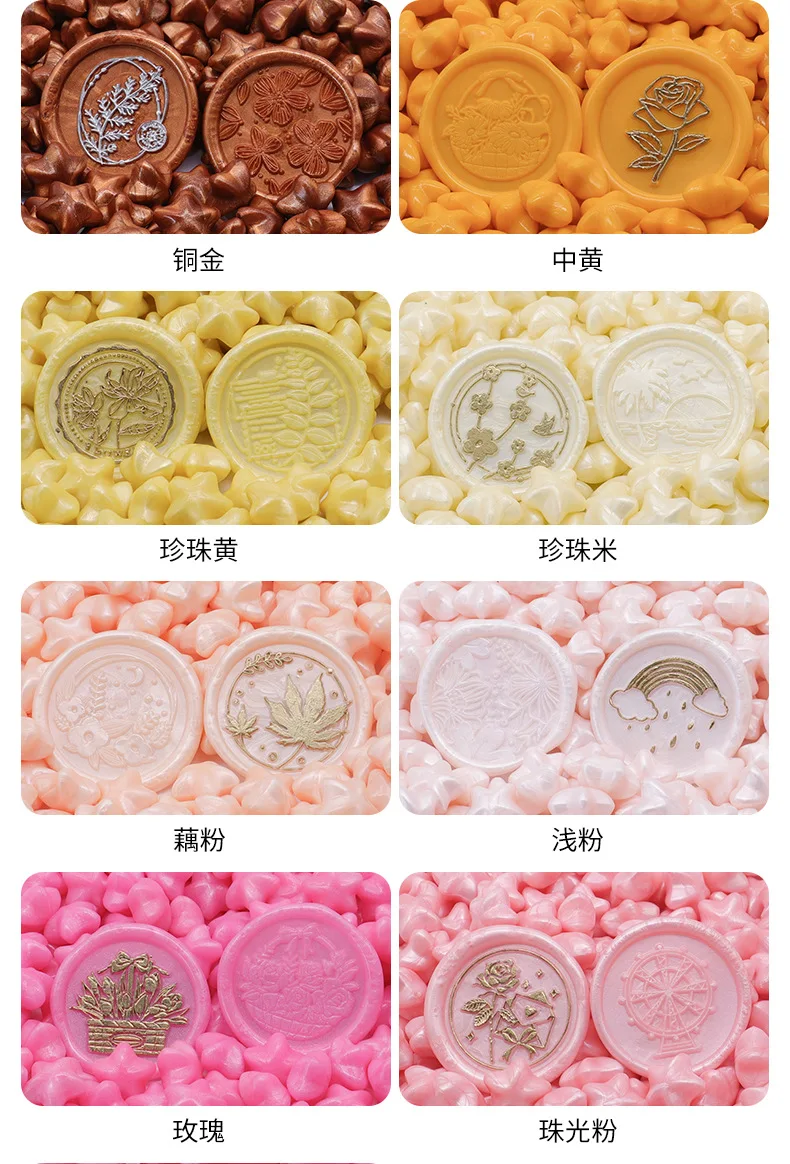 Luxury Sealing Wax Paint for Wedding Invitations