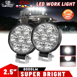 CO LIGHT Work Light LED Running Lights Bar Offroad 4X4 Spotlight 12V 24V For Truck Car Motorcycle Tractor SUV ATV LED Headlights