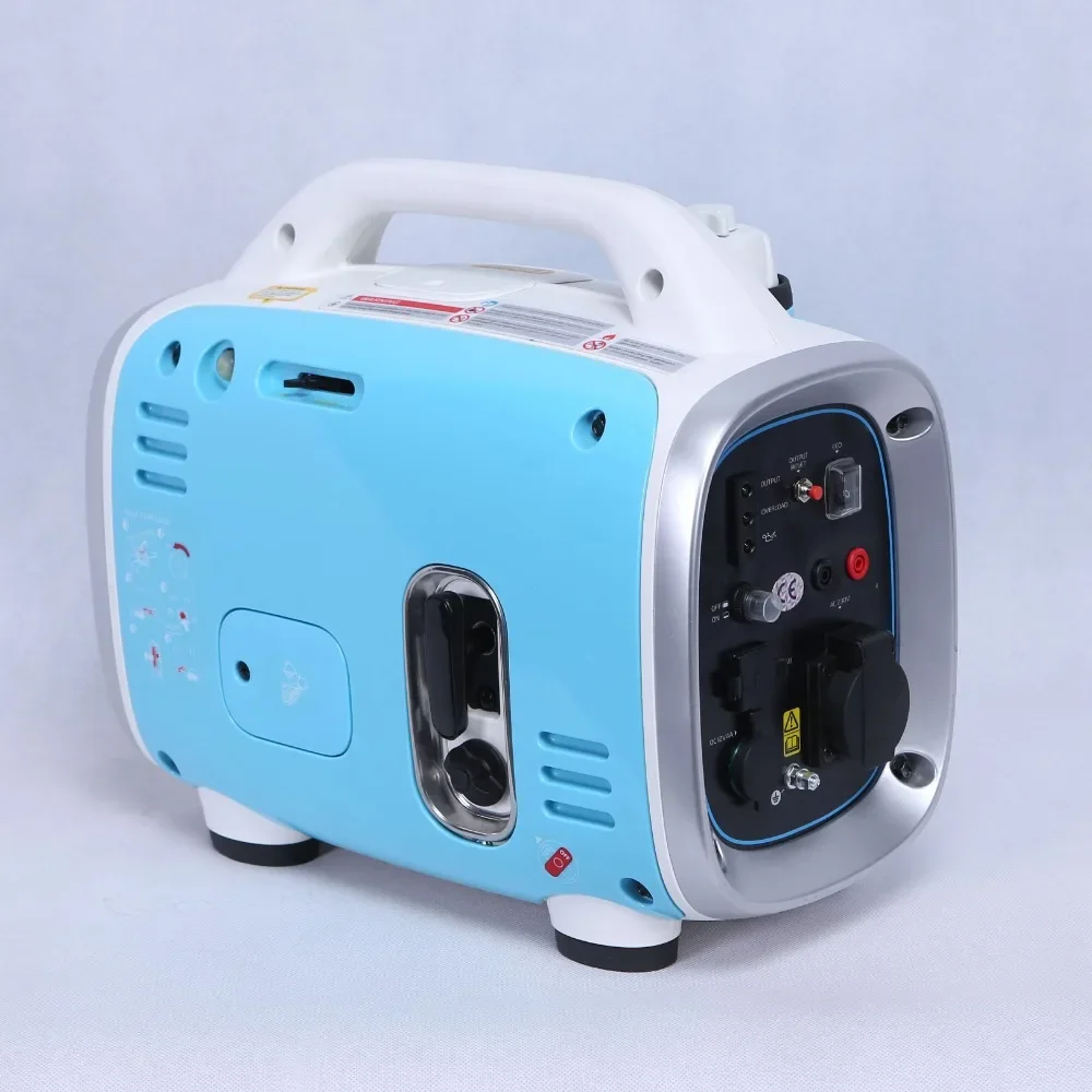 

Small Compact Design 700w 800w Recoil Hand Portable Inverter Gasoline Generator
