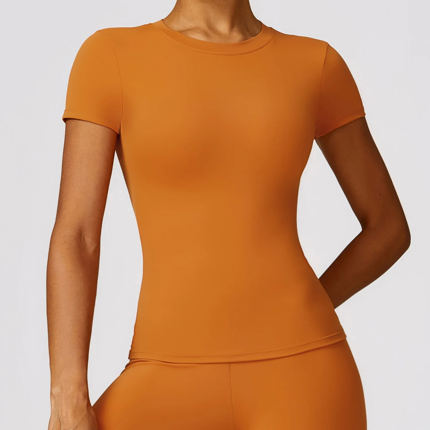 Women Sports Tops Sexy Women Yoga Top Seamless Sport T Shirts Fitness Clothes Short Sleeve Yoga Shirt Gym Top Running Active Wear