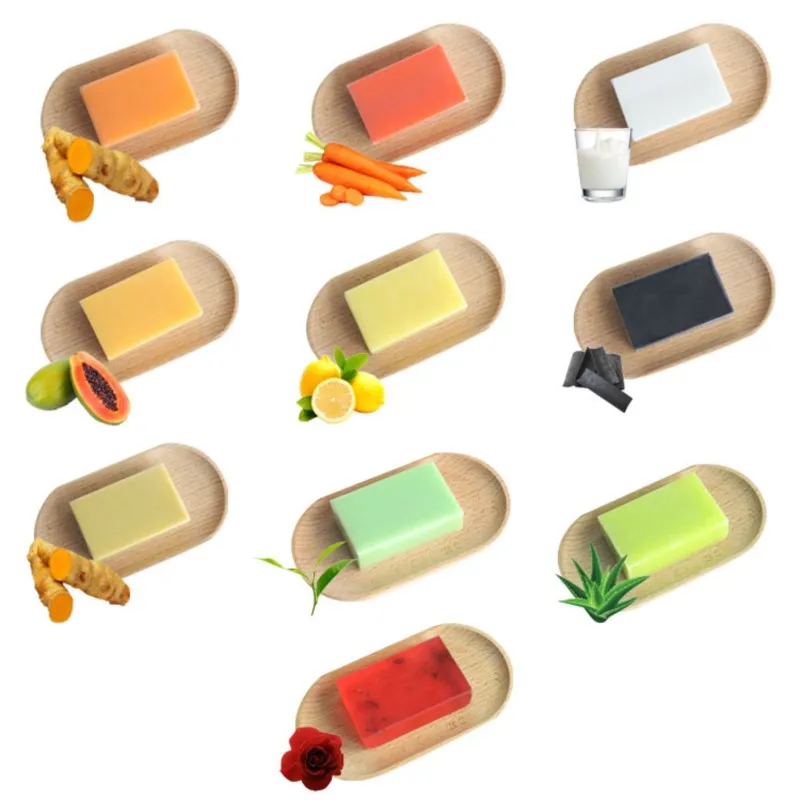 New 150g Solid Color Soap Base Creative Handmade Soap Base Multi functional Square Making Materials LF464